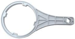CFS – 1 Pack Water Purifier Housing Wrench Compatible with EcoPure EPW4C Filter Housing & Wide Body Filter Models – Durable Plastic, Spanner for RO System & Under Sink Water Filter Housing Wrench