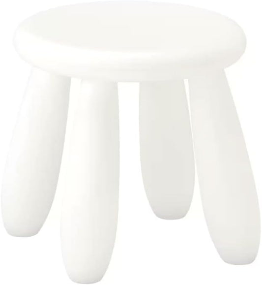 Kids Step Stool, Kindergarten Study Stools, Lightweight Footstools are Sturdy and Durable, Very Suitable for Use in The Kitchen, Bathroom and Bedroom (White)