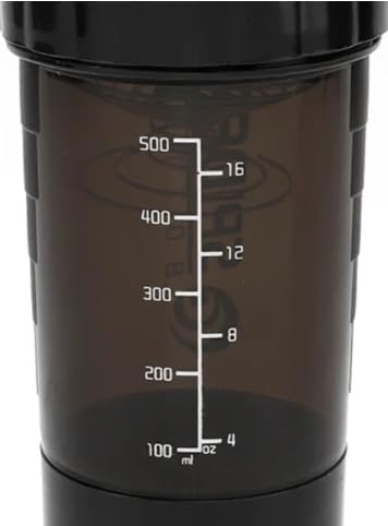 SPIDER Protein Shaker Bottles with Whisk, Leakproof Cap, and Storage Compartments for PIlls and Protein powder. (Purple)