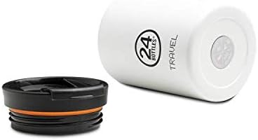 Travel - Tumbler 12oz/20oz, Thermos for the Office and Travelling, 100% Leak Proof for Coffee and Tea (6 Hours Hot and 12 Hours Cold Beverages), Made of Stainless Steel, Italian Design