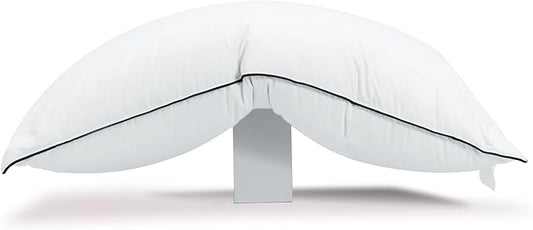 Hungarian Goose Down Pillow King Size, Ultimate Comfort 750+ Fill Power, 480 Thread Count 100% Cotton Shell, Luxury Bed Pillows for Sleeping - Pack of 1, King (20" x 36")