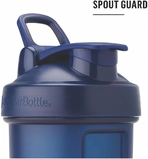 BlenderBottle Classic V2 Shaker Bottle Perfect for Protein Shakes and Pre Workout, 20oz, Full Color Purple