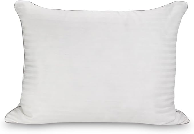 Set of 2 Bed Pillows for Sleeping Standard | Comfortable and Supportive | Premium Soft Down Alternative Microfiber Filled | Back and Side Sleeper Pillow