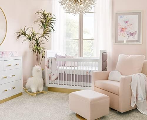 Crib Sheets - Crib Sheets Girl -Crib Sheets Boy - Jersey Sheets - Nursery Bedding - Toddler Bedding Sets for Girls - Toddler Bedding Sets for Boys - Baby Crib Sheets - OILO Studio Crib Sheet Butterfly