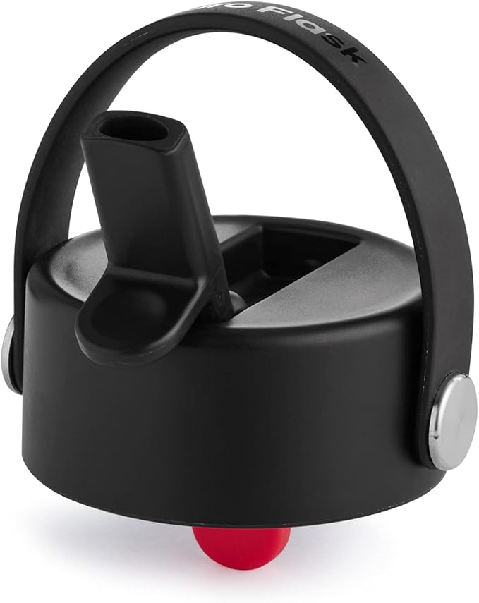 HYDRO FLASK Wide Mouth vacuum insulated stainless steel water bottle with leakproof closeable straw lid for cold water drinks, sports, travel, car and school