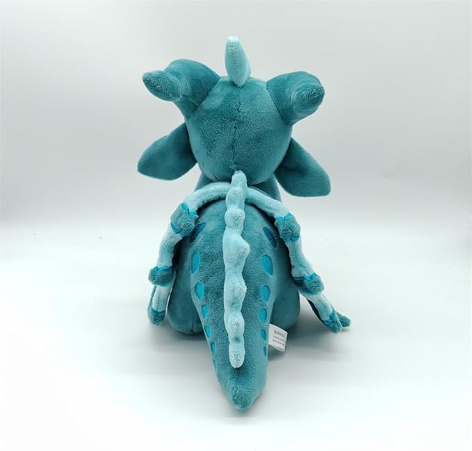 Wings of Fire Dragon Plush Toy Rainwing Dragon Stuffed Animals Pterosaur Plush Flying Dragon Pillow Plushies Gifts for Fans Kids Boys Girls (seawing)