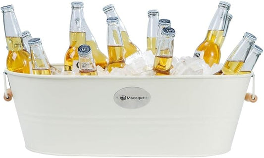 Large Ice Buckets, Banquet Ice Buckets, Cocktail Bar Ice Buckets, Home And Kitchen Beverage Beer Ice Buckets (white2)
