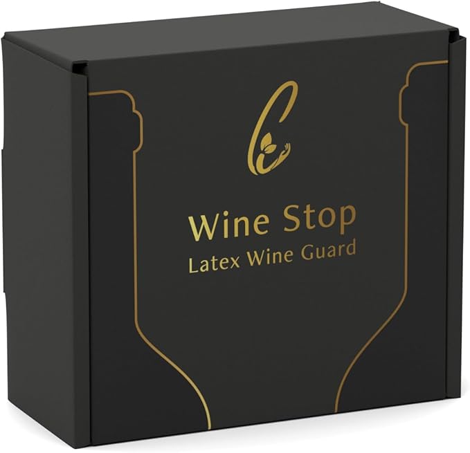 Wine Stopper, Ultimate Protection for Wine Bottles, Made of Food Grade Latex for Wine and Beverages, Unique Gift for Wine Lovers (Pack of 50)