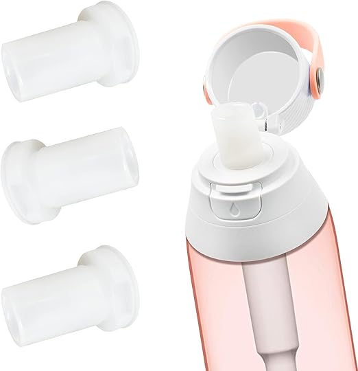 Mouthpiece Replacement for Brita Insulated Filtered Water Bottle, 3PCS Water Bottle Silicone Mouthpiece Valve Replacement for Brita Water Bottle 20/26/32/36 oz