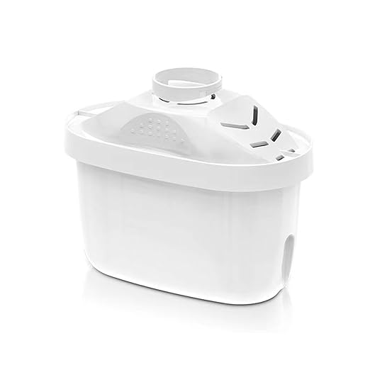 Water Filter Pitcher for Tap and Drinking Water with SmartLight Filter Change Indicator + 1 Elite Filter Lasts 6 Months 17-Cup Capacity Christmas Gift for Men and Women BPA Free (White)