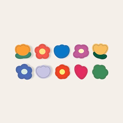 Nature Good Vibes Cute Fun Washi Sticker Tape Decorative Stationery Sticker Roll | Set of 5