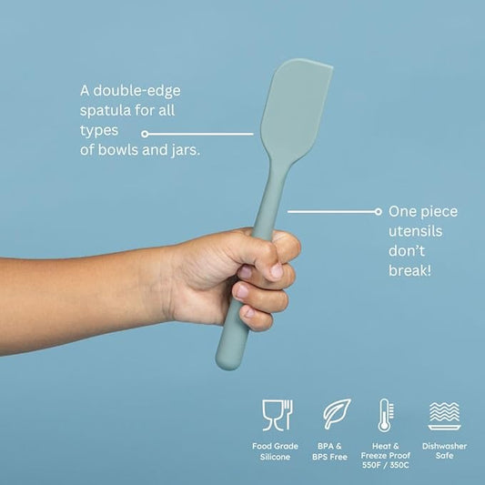 Premium baking utensils for kids: safe, simple & smart. 100% food grade silicone