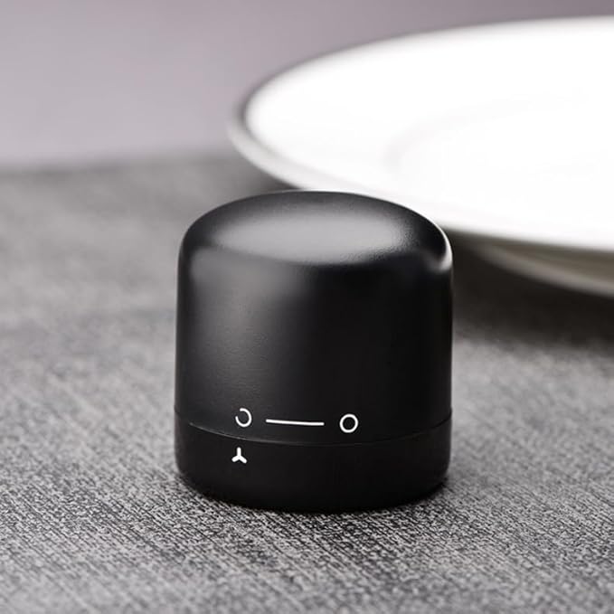 6PCS Wine Bottle Stoppers,4PCS wine stoppers+2PCS champagne stoppers,Wine Preserver, Wine Accessories, Black Silicone Small Wine Bottle Stoppers Corks