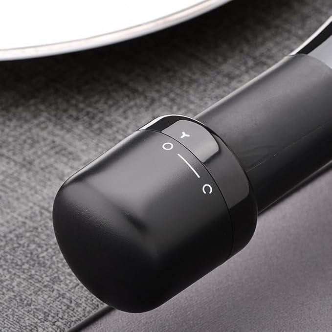 6PCS Wine Bottle Stoppers,4PCS wine stoppers+2PCS champagne stoppers,Wine Preserver, Wine Accessories, Black Silicone Small Wine Bottle Stoppers Corks
