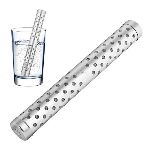 5 PACK Alkaline Water Stick PH Alkalizer Ionizer Stainless Steel Hydrogen Minerals Wand Water Purifier Filter