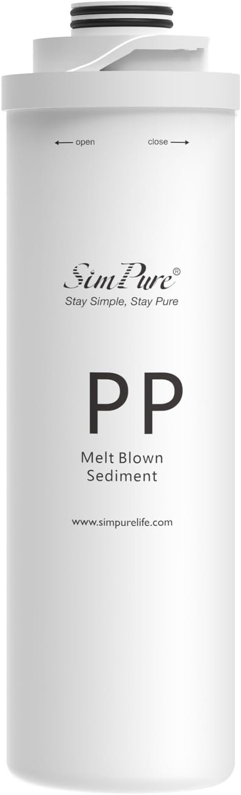 SimPure T1-400 Series PP Filter Replacement Cartridge, 6 Months Replacement Cartridge (1 Pack)