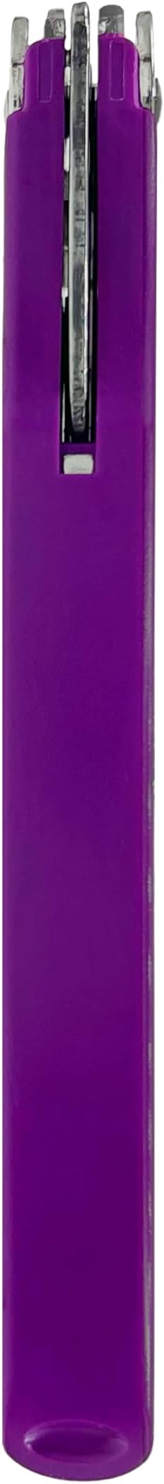 Franmara Soft-Touch Murano Two-Step Waiter Corkscrew with Nonstick Spiral (Purple)