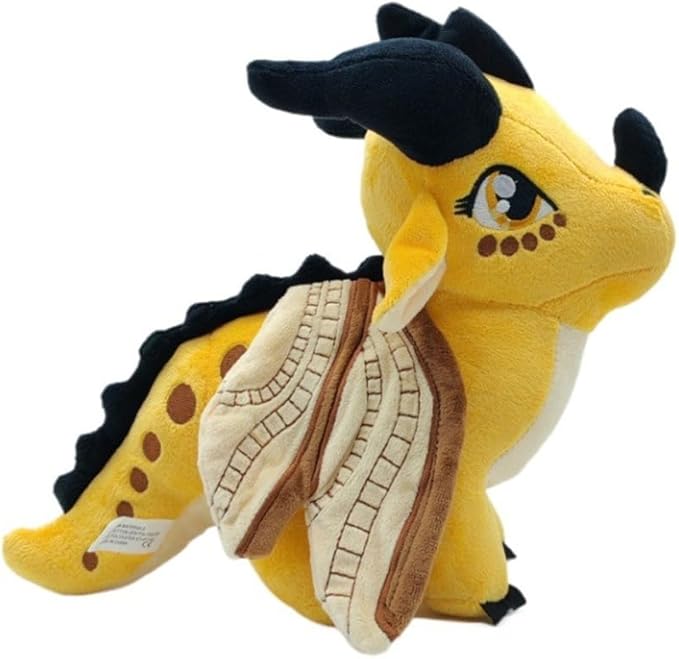 Wings of Fire Dragon Plush Toy Rainwing Dragon Stuffed Animals Pterosaur Plush Flying Dragon Pillow Plushies Gifts for Fans Kids Boys Girls (hivewing)