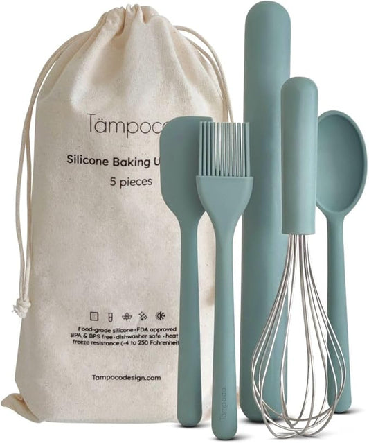 Premium baking utensils for kids: safe, simple & smart. 100% food grade silicone