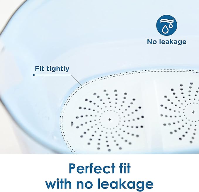 Waterdrop WD-PF-01A Plus Replacement Filters for All Waterdrop Pitcher Filtration System, Reduces PFAS, PFOA/PFOS, Chlorine, Last Up to 3 Months or 200 Gallons (Pack of 3)
