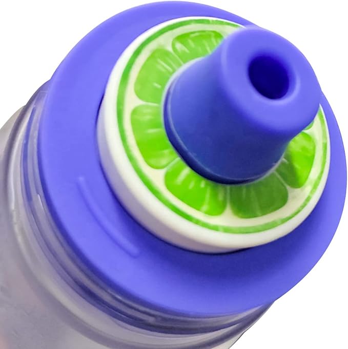 Water Bottle with Flavor Pods 21.9 Oz/650ml Fruit Fragrance Water Bottle Recyclable Sports Air Water Cup Scented Pods for Outdoor (Pineapple Pods)