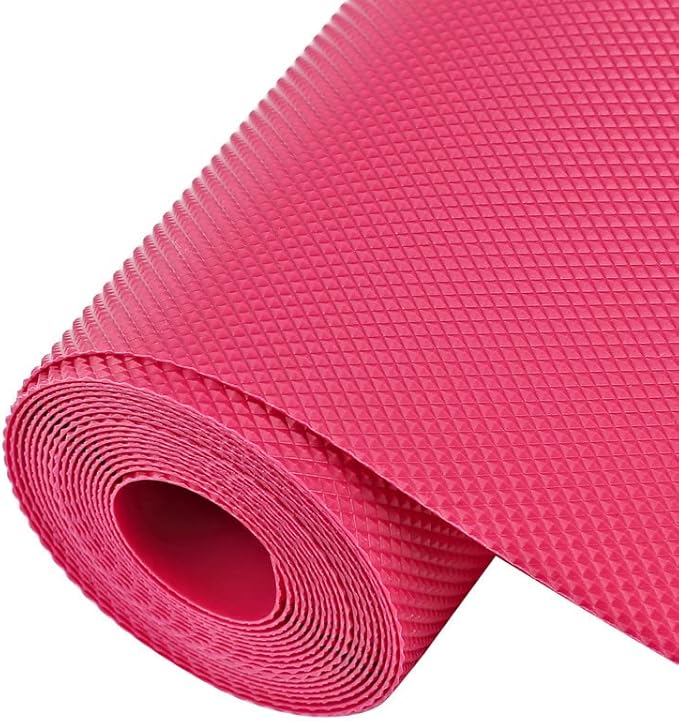 Kitchen Shelf Liner Drawer Liners, Non-Adhesive Refrigerator Liners Waterproof Fridge Mats with Strong Durable Kitchen Cabinets Mat for Drawers, Shelves, Pantry