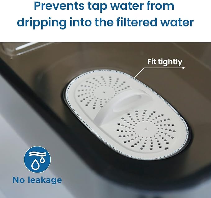 Waterdrop Pitcher and Dispenser Filters, NSF Certified, Reduces PFAS, PFOA/PFOS, Chlorine, 3 Packs