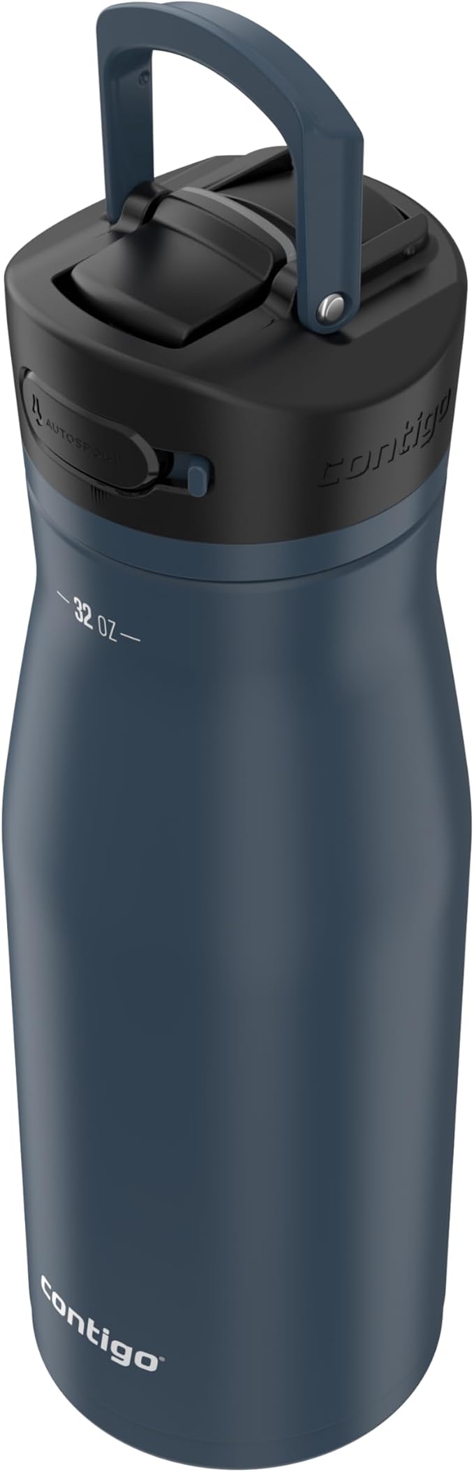 Contigo Ashland Chill 2.0 Insulated Stainless Steel Water Bottle, 32oz, Blueberry