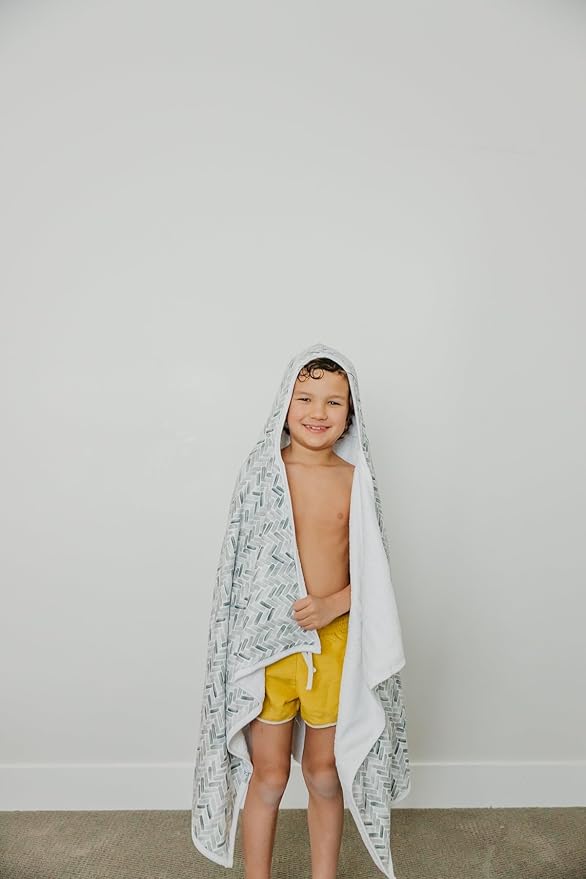 Copper Pearl Hooded Bath Towels Premium Knit/Terry Cloth Toddler Towels with Hood, Pockets, and Cool Designs - Great to Gift and Make Bath Time Fun - Big Kids Hooded Towel, Alta