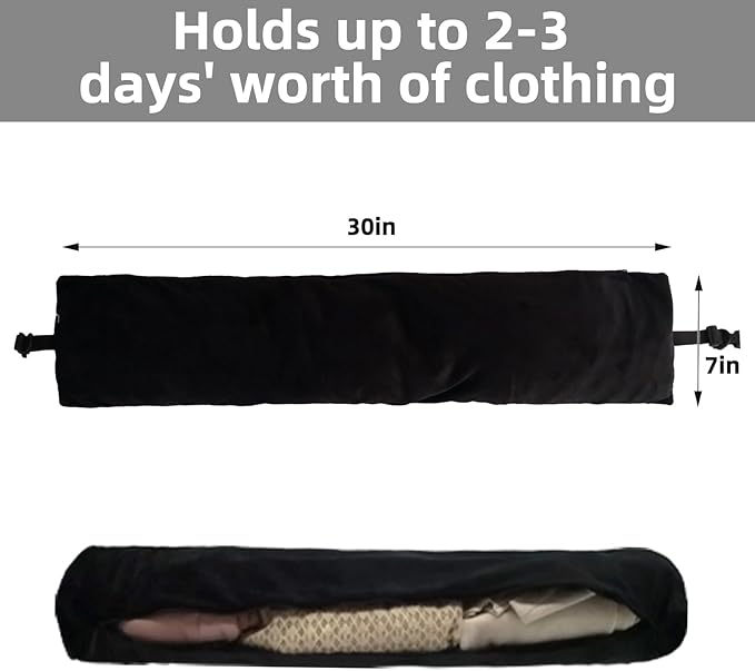 Stuffable Neck Pillow for Travel,Stuffable Travel Pillow,Travel Neck Pillow Stuffable with Clothes Transforms Into Extra Luggage without Excess Fees(with Eye Masks, Earplugs and Storage Dag)