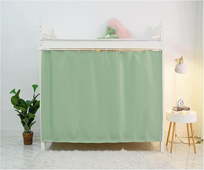 Dorm Home Solid Thicken Bunk Blackout Bed Curtains Cloth Bed Canopy Students Single Sleeper,1panel