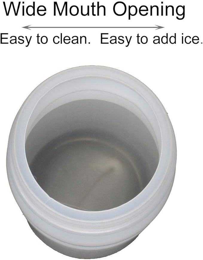 Rolling Sands 20 Ounce Sports Water Bottles 24 Pack, BPA-Free, Made in USA, Dishwasher Safe, Clear Frost Bottles/Purple Lids