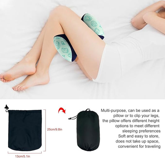 Knee Pillow for Side Sleepers, Memory Foam Pillows, Soft and Comfortable Leg Pillow for Side Sleeping, Cushion for Neck and Back, Knee Pillow for Sciatica Pain Relief, Side Sleeper Pillows for Adults