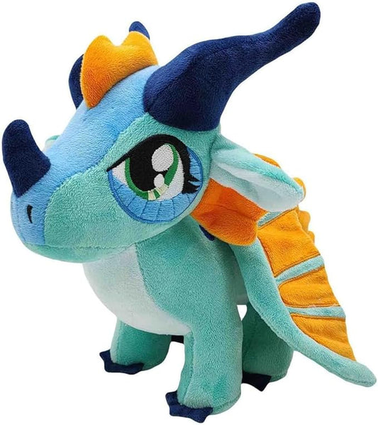 Wings of Fire Dragon Plush Toy Rainwing Dragon Stuffed Animals Pterosaur Plush Flying Dragon Pillow Plushies Gifts for Fans Kids Boys Girls