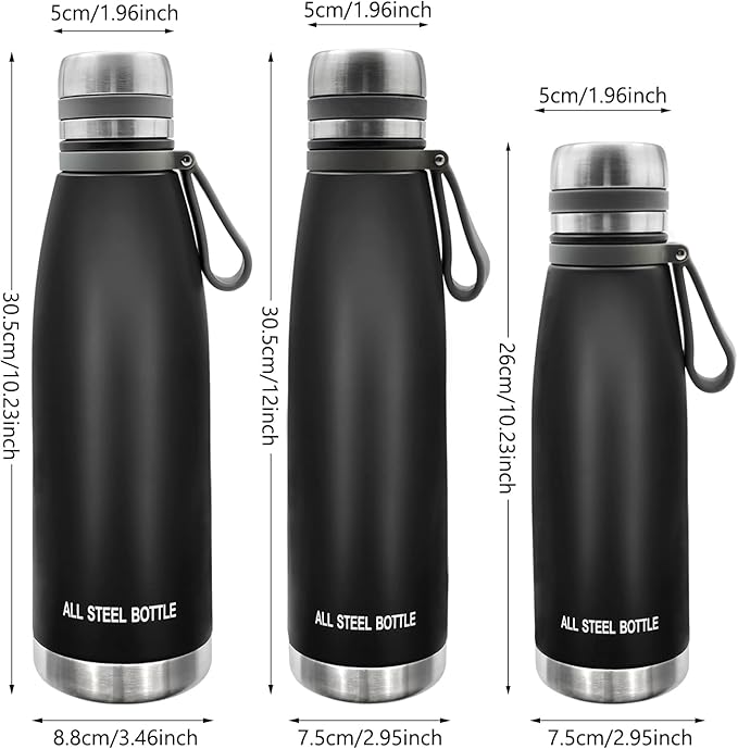 29oz Thermos for Hot and Cold Drinks, Coffee Thermos Water Bottle, Wide Mouth Thermal Cups- Leakproof Stainless Steel Insulated Thermos - Commute, Travel, and Picnic Friendly