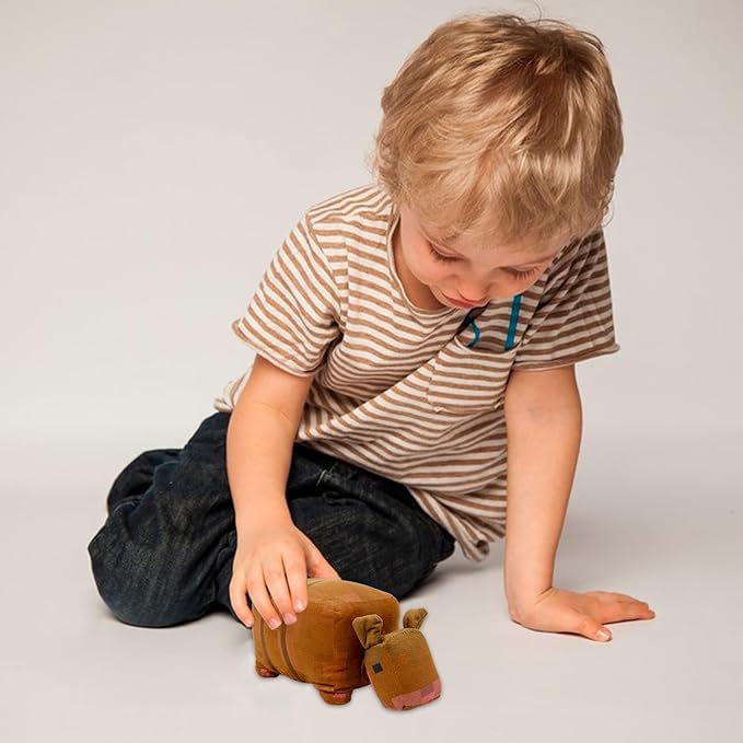 Plush Armadillo Plush Stuffed Toy Soft Throw Pillow Decorations for Video Game Fans, Kids Birthday Party Favor Preferred Gift for Holidays