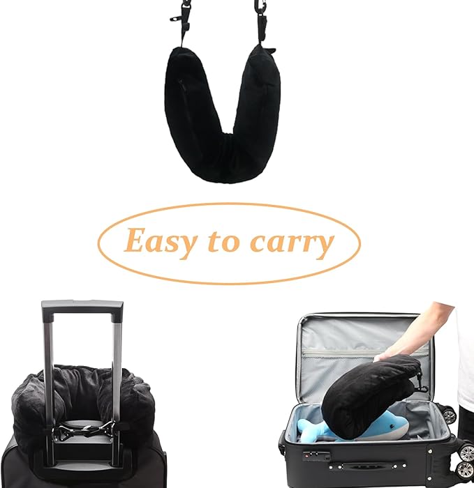 Stuffable Neck Pillow for Travel,Stuffable Travel Pillow,Travel Neck Pillow Stuffable with Clothes Transforms Into Extra Luggage without Excess Fees