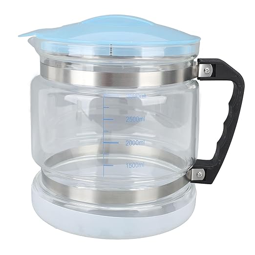 Water Container for Distiller, Glass Jar for Water Distiller, Water Distiller Container, Replacement Collection Bottle Water Container, Distiller Filter 4L Glass Collection Bottle, Water Distiller