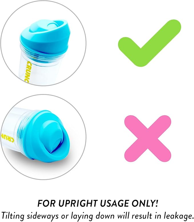 The CrunchCup Splash Cap (Yellow)