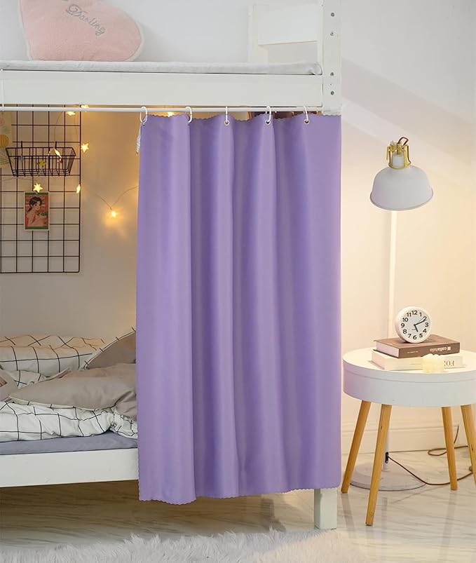 Dorm Home Solid Thicken Bunk Blackout Bed Curtains Cloth Bed Canopy Students Single Sleeper,2panel