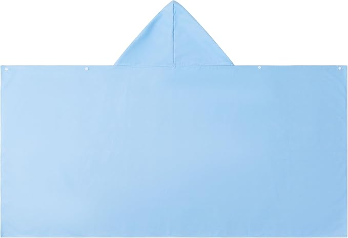 Kids Hooded Towels - Soft and Absorbent Bath, Beach, Swim Pool 30" x 60" Large Towel Cover Up for Boys and Girls Blue