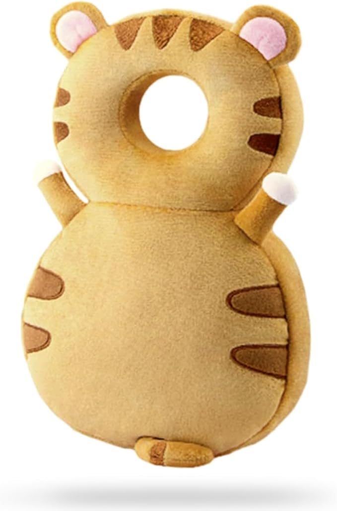Вaby hеad Protector Backpack,Вaby hеad Protector,Вaby Walkers Protective Toddler, Hеad Protector for Baby Walking Brown Tiger3