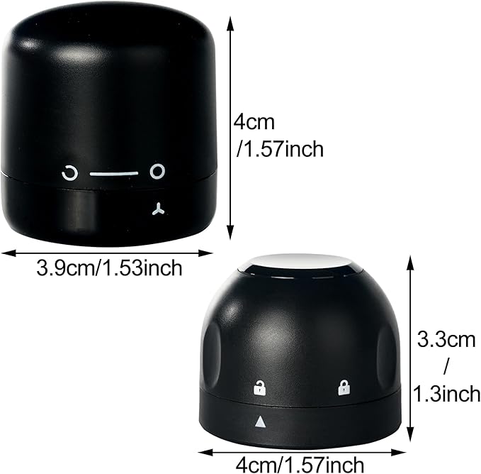 6PCS Wine Bottle Stoppers,4PCS wine stoppers+2PCS champagne stoppers,Wine Preserver, Wine Accessories, Black Silicone Small Wine Bottle Stoppers Corks