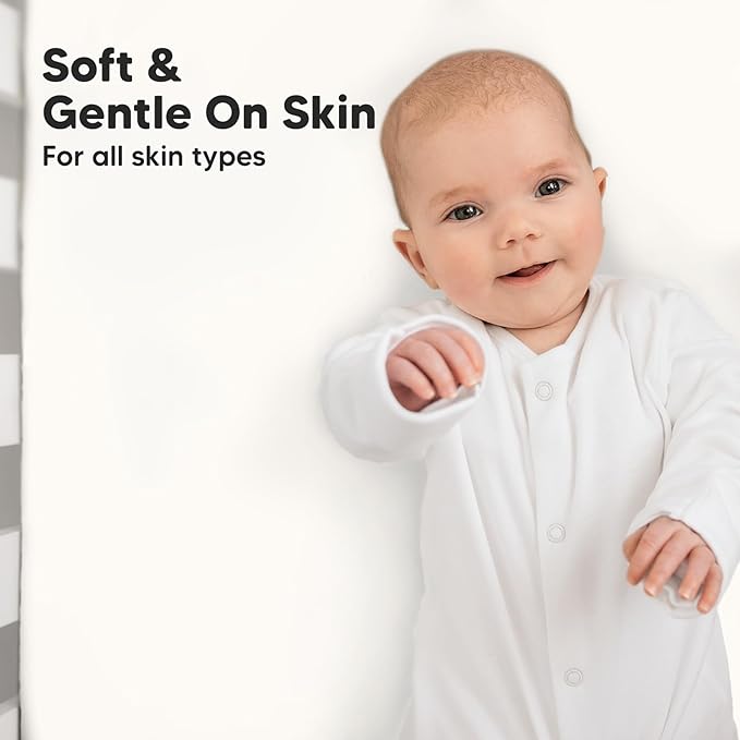 2-Pack Crib Sheets for Boys,Girls - Viscose Derived from Bamboo Fitted Crib Sheet, Organic Baby Crib Sheets, Crib Mattress Sheet,Toddler Bed Sheets,Baby Sheets for Crib Fitted Sheets(Khaki)