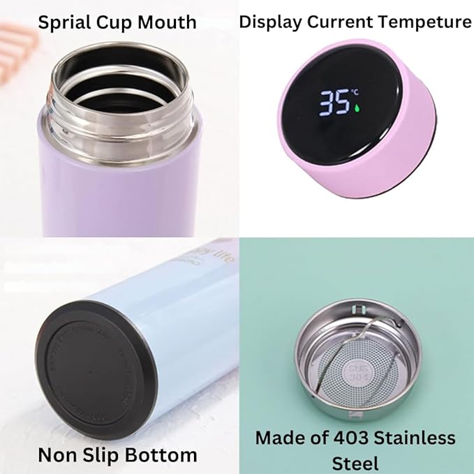 Smart Water Bottles (Gradient (Pink to blue)), SH-43