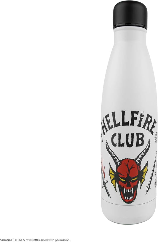 Cinereplicas Stranger Things - Hellfire Club Insulated Water Bottle - 500ml - Official License