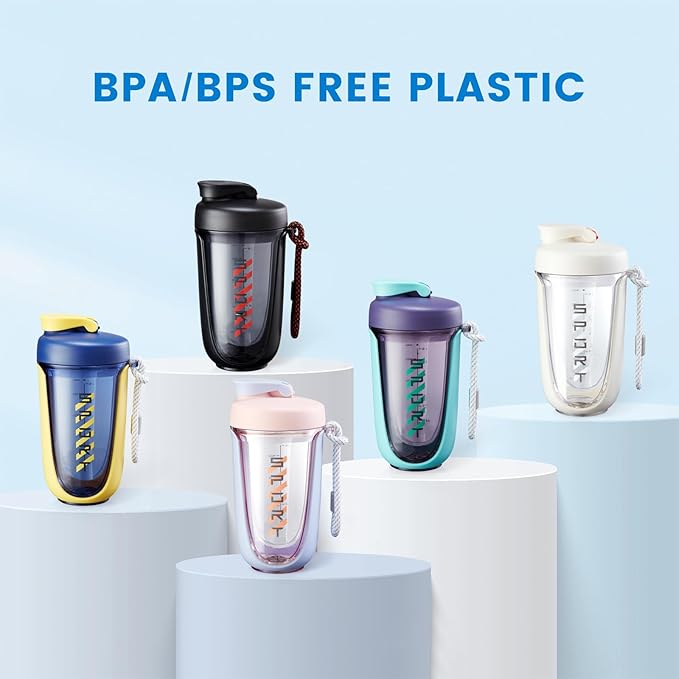 shaker cups for protein shakes 20 oz protein shaker bottle,Leak Proof,The Perfect Shaker for the Gym, Pre-Workout Bottle,Cocktail Shaker Cup,Weight Loss Supplement Shakes