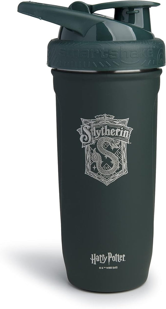 Smart Shake Reforce Stainless Steel Harry Potter Slytherin Shaker Bottle (900 ML /30oz) | Light Weight Resistance Sports Shaker Bottle with a Soft Lid | Leakproof, BPA Free & DEHP Free