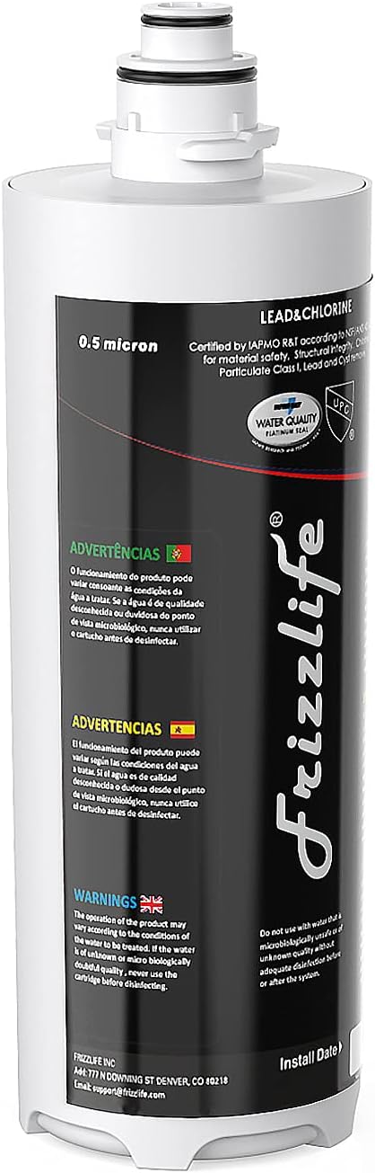 Frizzlife MK99 Replacement Filter Cartridge With FZ-2 Filter Cartridge Inside