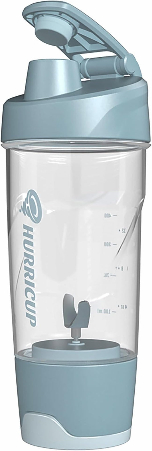 WONDER CORE Hurricup: 22 Oz Blender Shaker Bottle Cup for Protein Shakes with Hand Mixing Mechanism for Gym Workout, Sports Nutrition Pre-Workout Powders, BPA-free, Passed NSF, FDA, RoHS, REACH (Blue)